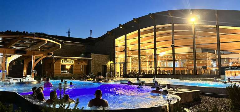 Poľský SPA komplex Terma Bania sa delí na 3 hlavné zóny: Relax, Fun a Saunárium