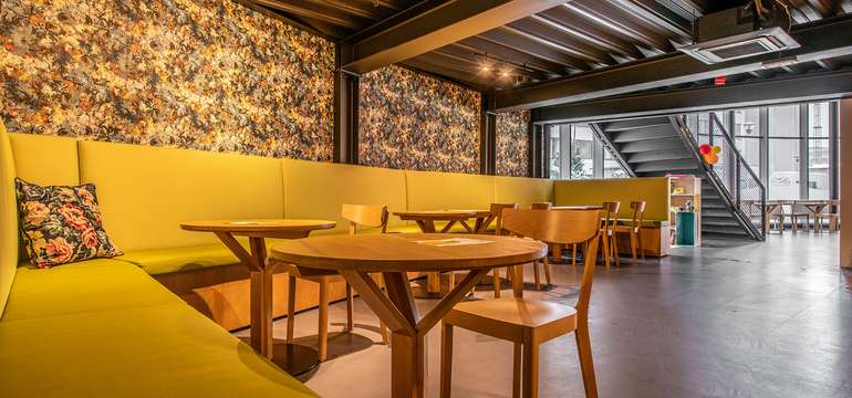 Interiér Loove restaurant