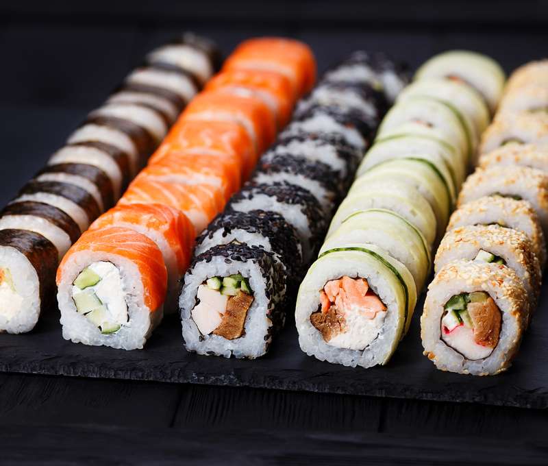 Sushi sety z kvalitných produktov