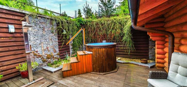 Wellness terasa v Kontakt Wellness Hoteli****