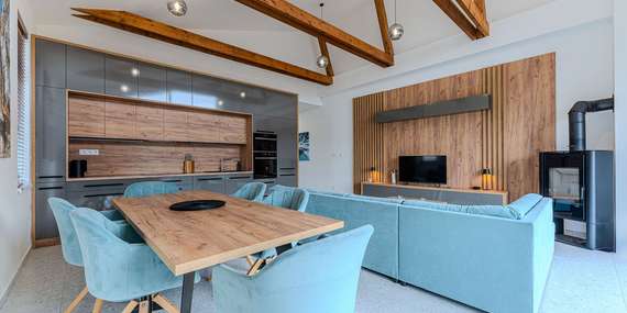 Dom František s terasou s kapacitou pre až 8 osôb v Starej Lesnej/Stará Lesná