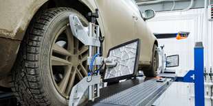 Geometria kolies s diagnostikou a nastavením obidvoch náprav v autoservise BT