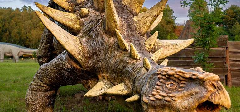 Súčasťou košickej ZOO je aj Dinopark