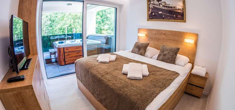 V apartmáne sa pohodlne ubytuje až 6 hostí