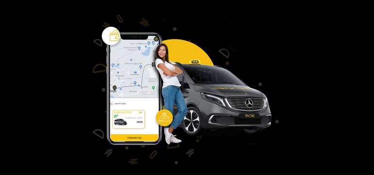 RYDE Shuttle transfer na letisko Bratislava alebo Schwechat