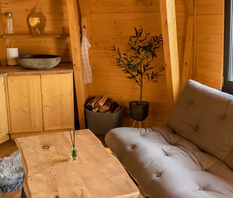Unikátna kabína v Párnici, ktorá má kapacitu pre štyroch ubytovaných, Diamond Cabin Orava, Párnica
