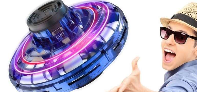 Hra pre dvoch - lietajúci fidget spinner, mini drone