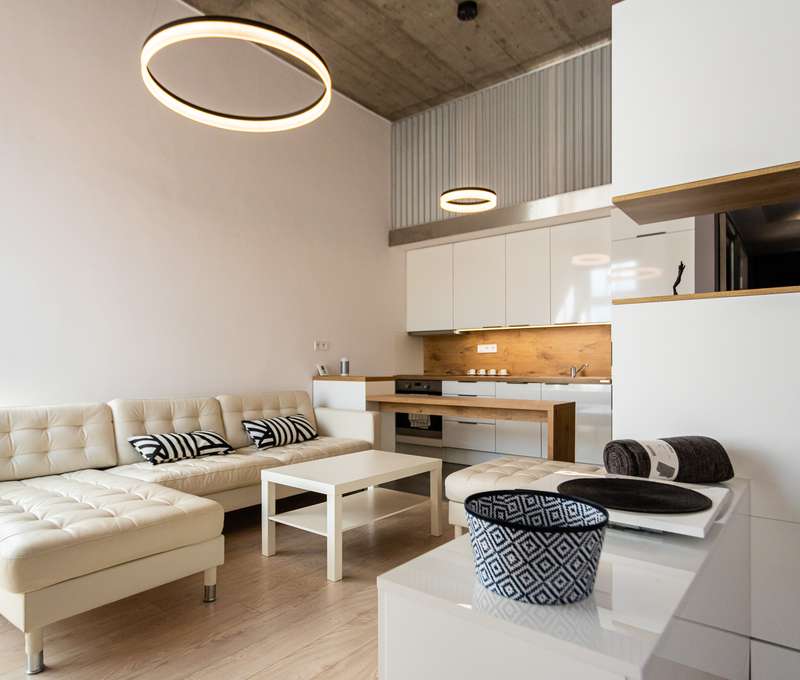 APARTMÁN 2 S MANŽELSKOU POSTEĽOU (45 m²)