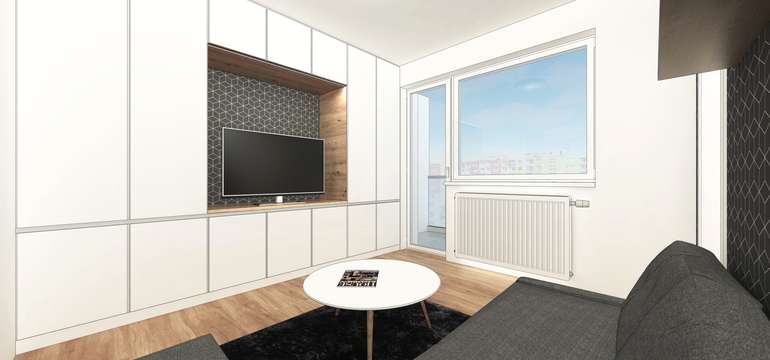 Profesionálny návrh interiéru od architekta