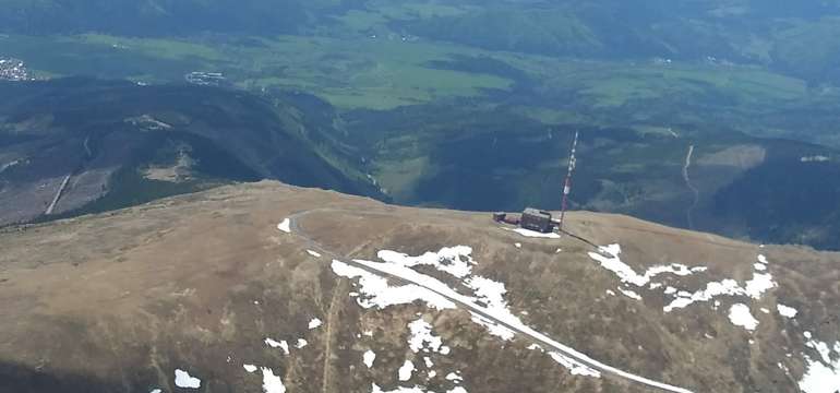 Výhľad z lietadla