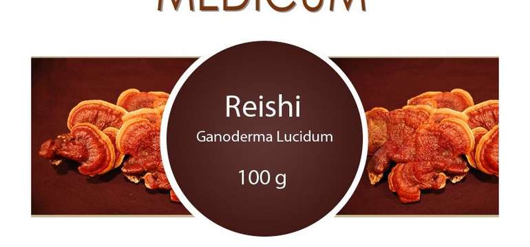 Huba Reishi vo forme tabliet alebo prášku od MEDICUM SK