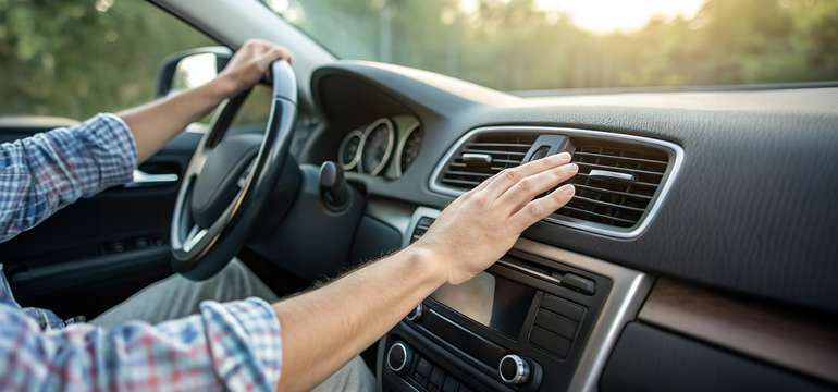 Plnenie klimatizácie a čistenie ozónom v autoservise AGROTEC v Lamači