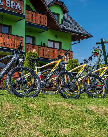 Zapožičanie horského elektrobicykla v Ždiari pre celú rodinu