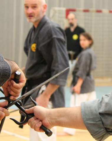 Tréningy bojového umenia - karate a kobudo - v bratislavskom Kobudo Kai