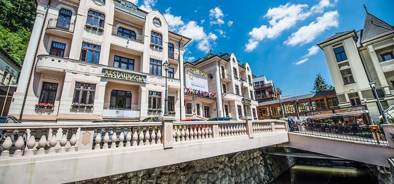 MOST SLÁVY*** je štýlový, kvalitne vybavený hotel v svetoznámych Trenčianskych Tepliciach