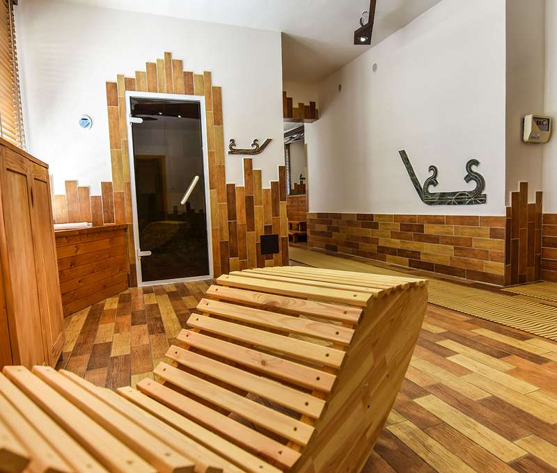 Wellness centrum priamo v penzióne (fínska a parná sauna, vírivka a oddychová zóna)