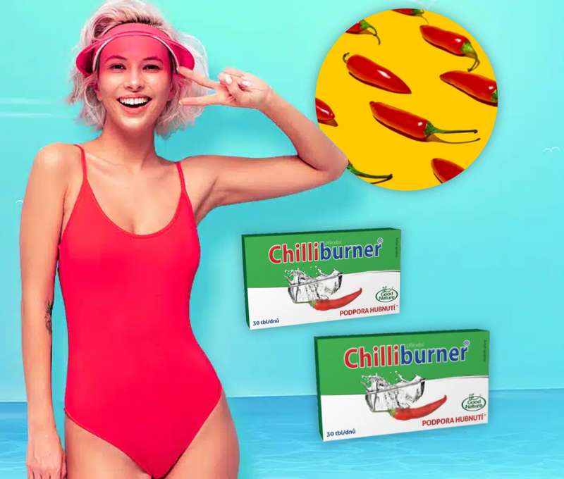 Chilliburner - prírodná podpora chudnutia (1 + 1 balenie ZDARMA)