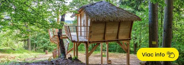 Zážitkové ubytovanie v domčeku na strome - kysuce