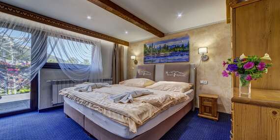 Resort Kamzík*** v Ždiari s raňajkami a neobmedzeným wellness v srdci Belianskych Tatier/Belianske Tatry - Ždiar