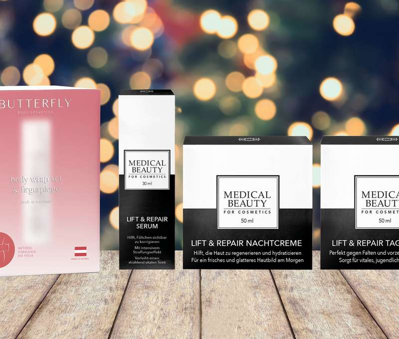 Telové zábalové ošetrenie Butterfly Body Cosmetics alebo balíček proti vráskam