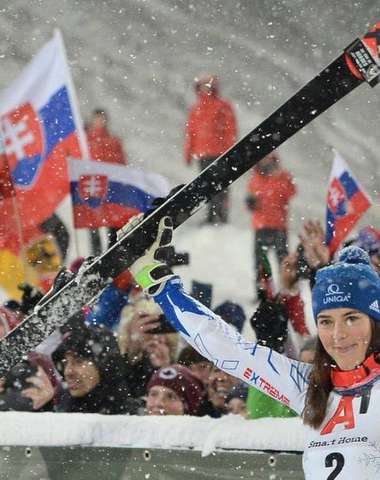 Slovenská lyžiarka Petra Vlhová