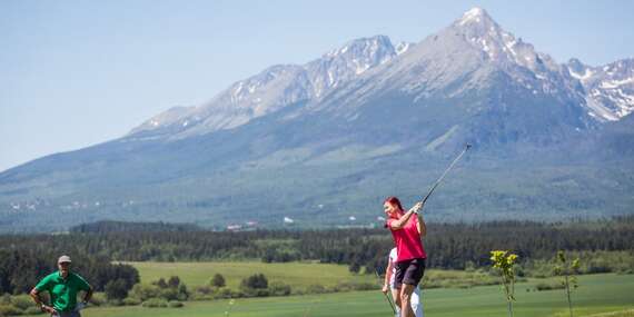Golfový tréning alebo golfový kurz na získanie HCP (zelenej karty) so skúsenými trénermi - NOVÉ TERMÍNY 2025/Vysoké Tatry - Malý Slavkov