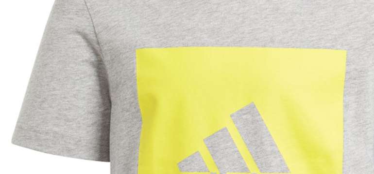 Adidas detské tričko šedé s nápisom Adidas