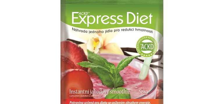 Express Diet - Jahodový smoothie 59 g