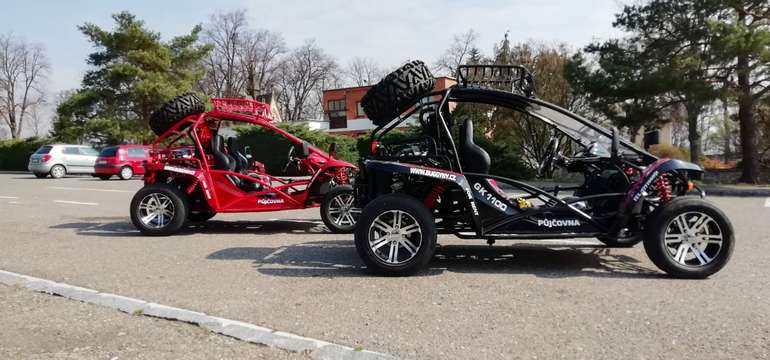 Maximální rychlost buggy je 85km/h