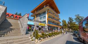 Hrebienok Resort nájdete priamo v centre Starého Smokovca