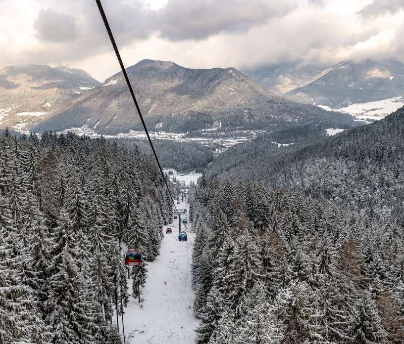 Ski centrum Malinô Brdo len kúsok od penziónu Emília