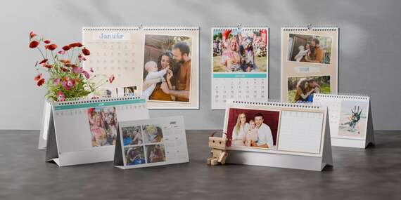 Originálne fotokalendáre na rok 2026 – plánujte svoj rok s úsmevom/Slovensko