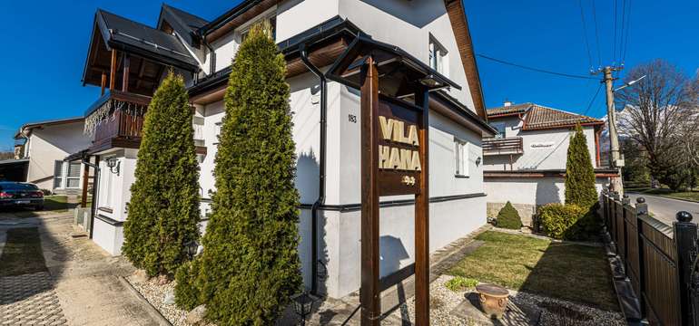 Vila Hana v Novej Lesnej priamo pod Vysokými Tatrami