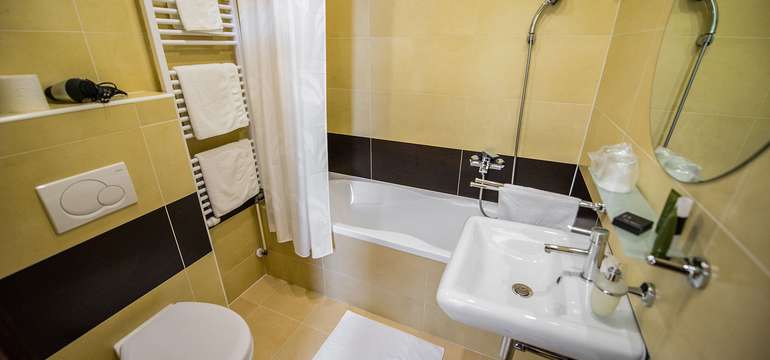  Hotel Galanta**** má komfortné izby so sociálnym zariadením