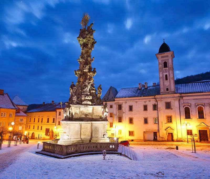 Ubytovanie blízko centra banského mesta (len 5 minút pešo)