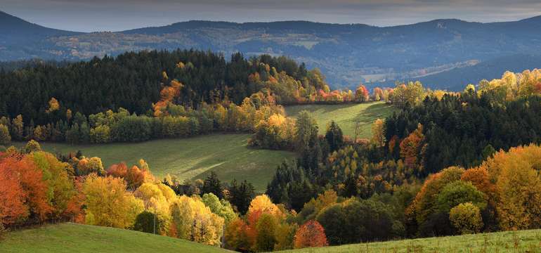 Šumava nabízí neskutečné výhledy a zákoutí