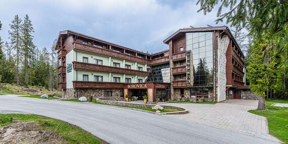 Wellness pobyt v luxusnom Hoteli BOROVICA**** na Štrbskom plese s polpenziou/Vysoké Tatry- Štrbské Pleso