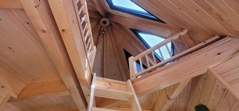 Luxusný domček Diamond Cabin Orava s raňajkami a saunou