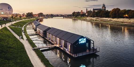 Moderný New Port Hotel Kraków priamo na rieke Visla/Poľsko - Krakov