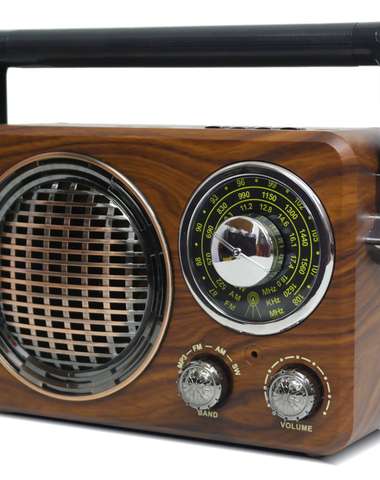 Retro rádio a bluetooth reproduktor 2v1