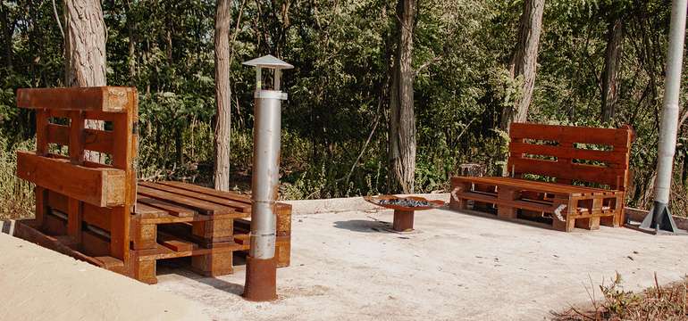Bunker A - terasa