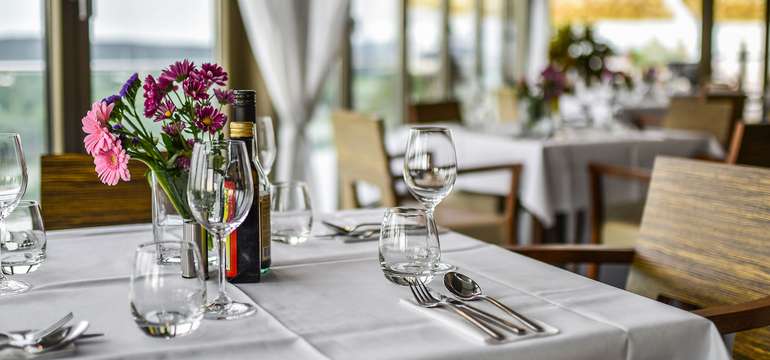 Interiér Restaurant Parlament 