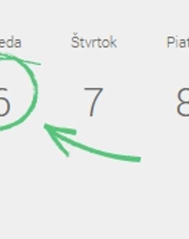 Vyznačte si dôležité dátumy