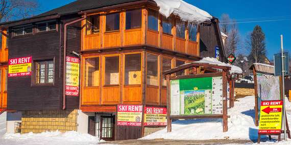 SKI Monka rental v Ždiari - požičovňa a servis lyží, snowboardov a ďalšieho vybavenia na zimnú sezónu/Ždiar