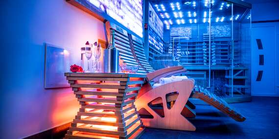 Súkromný 2-hodinový vstup do novotvoreného wellness TOPsaun Wellness&SPA/Poprad