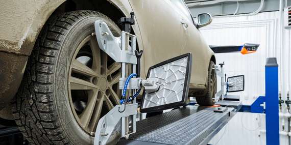 Geometria kolies s diagnostikou a nastavením obidvoch náprav v autoservise BT / Trnava