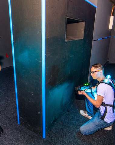 SWAT laser aréna v Bratislave.