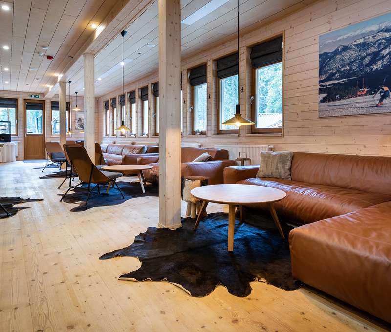 Eko-šport hotel Björnson má veľmi príjemný interiér
