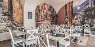 Priestory Pizza Maxi Garden v košickom Starom Meste