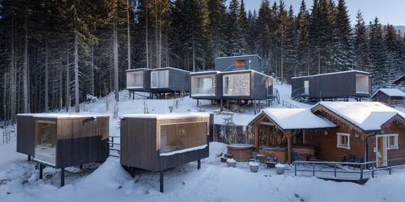 Dovolenka v unikátnych Björnson Tree Houses s polpenziou a wellness + 2 deti do 10 rokov úplne zadarmo/Demänovská Dolina - Jasná